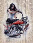 Big Base Indian Scout and girl.