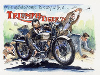 Triumph Tiger 70 maintenance.